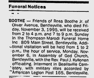 Ross Boothe Jr.